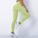 No Limit High Waist Leggings - Lime Green / XS | LIMITLESS FIT WEAR