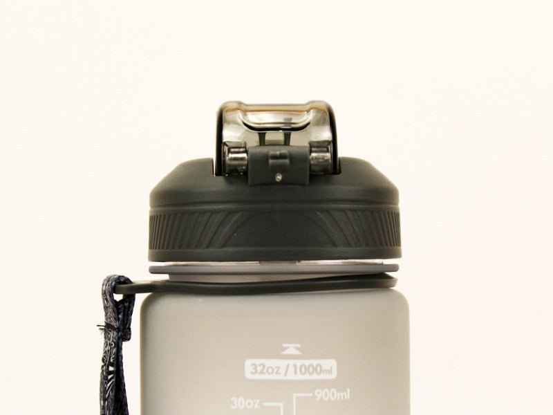 32oz Water Bottle w/ Time Marker. - | LIMITLESS FIT WEAR