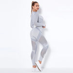 ACTIVE Matching 2PC Set - Gray / S | LIMITLESS FIT WEAR