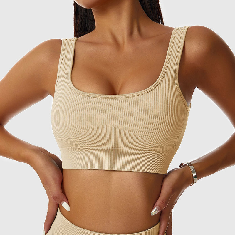All-Access Ribbed Sports Bra - LIMITLESS FIT WEAR | FITNESS & FASHION
