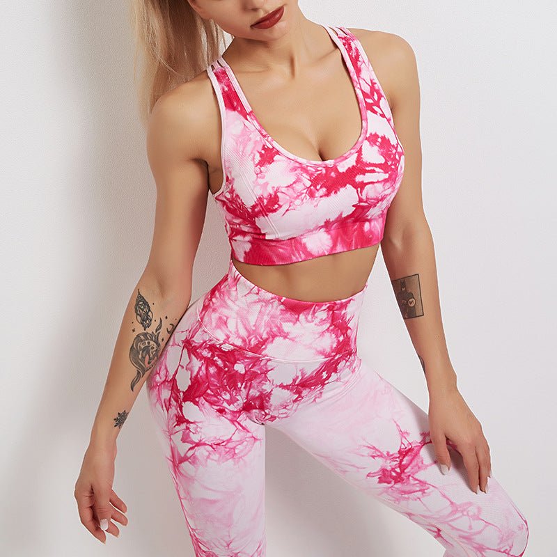 'Ava' High Impact Sports Bra - Pink / S | LIMITLESS FIT WEAR