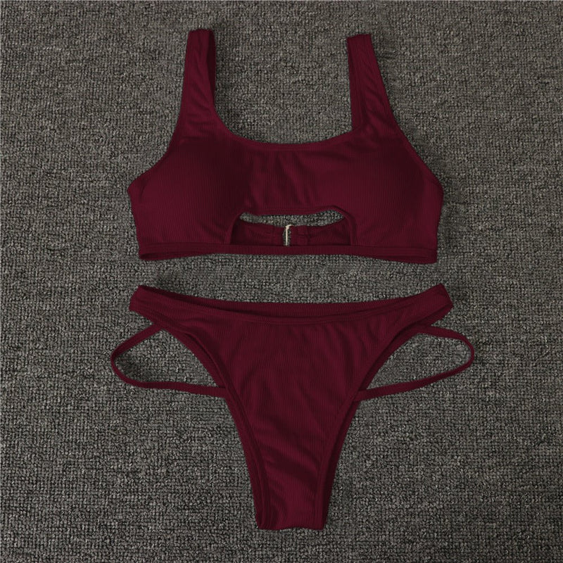Cutout Ladies Sexy Swimsuit - | LIMITLESS FIT WEAR