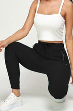Essential High Rise Joggers w/ Pockets - | LIMITLESS FIT WEAR