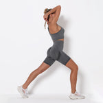 'Jade' Shorts & Sports Bra Matching Set - | LIMITLESS FIT WEAR