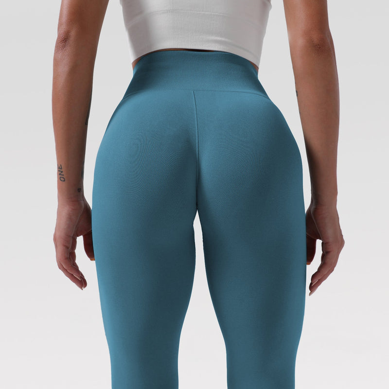 'Lightning' Seamless Leggings - 50% OFF TODAY! - Teal / L | LIMITLESS FIT WEAR