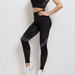 Synergy Seamless Leggings - Black / L | LIMITLESS FIT WEAR