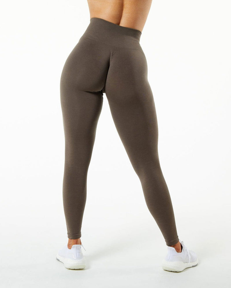 Magnify Seamless Scrunch Leggings - XS / Coffee | LIMITLESS FIT WEAR