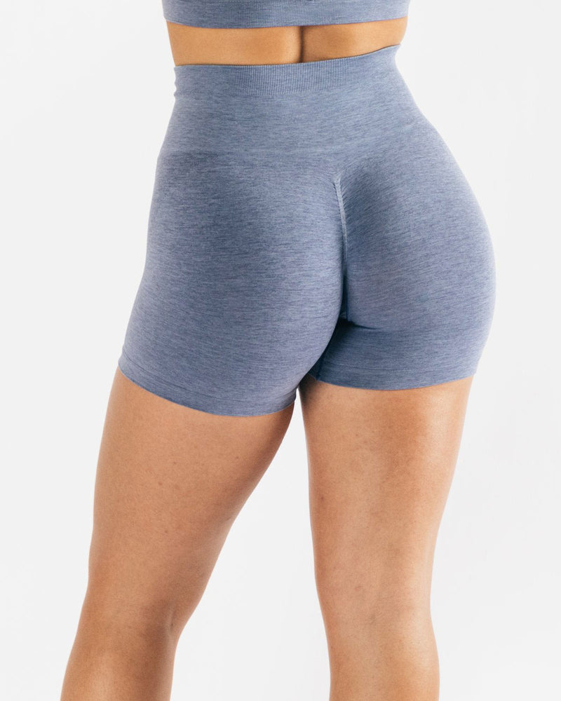Magnitude Seamless Shorts - French Blue - | LIMITLESS FIT WEAR