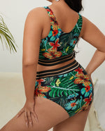 NEW Plus Size Active Two-Piece Floral Bikini - | LIMITLESS FIT WEAR