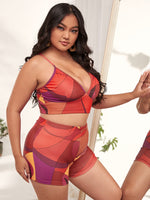 NEW Sexy Plus Size Print Sexy Swimwear - | LIMITLESS FIT WEAR
