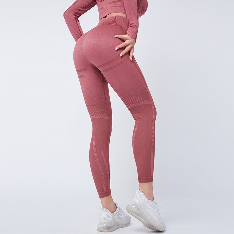 'Nicole' Seamless Leggings - Pink / S | LIMITLESS FIT WEAR
