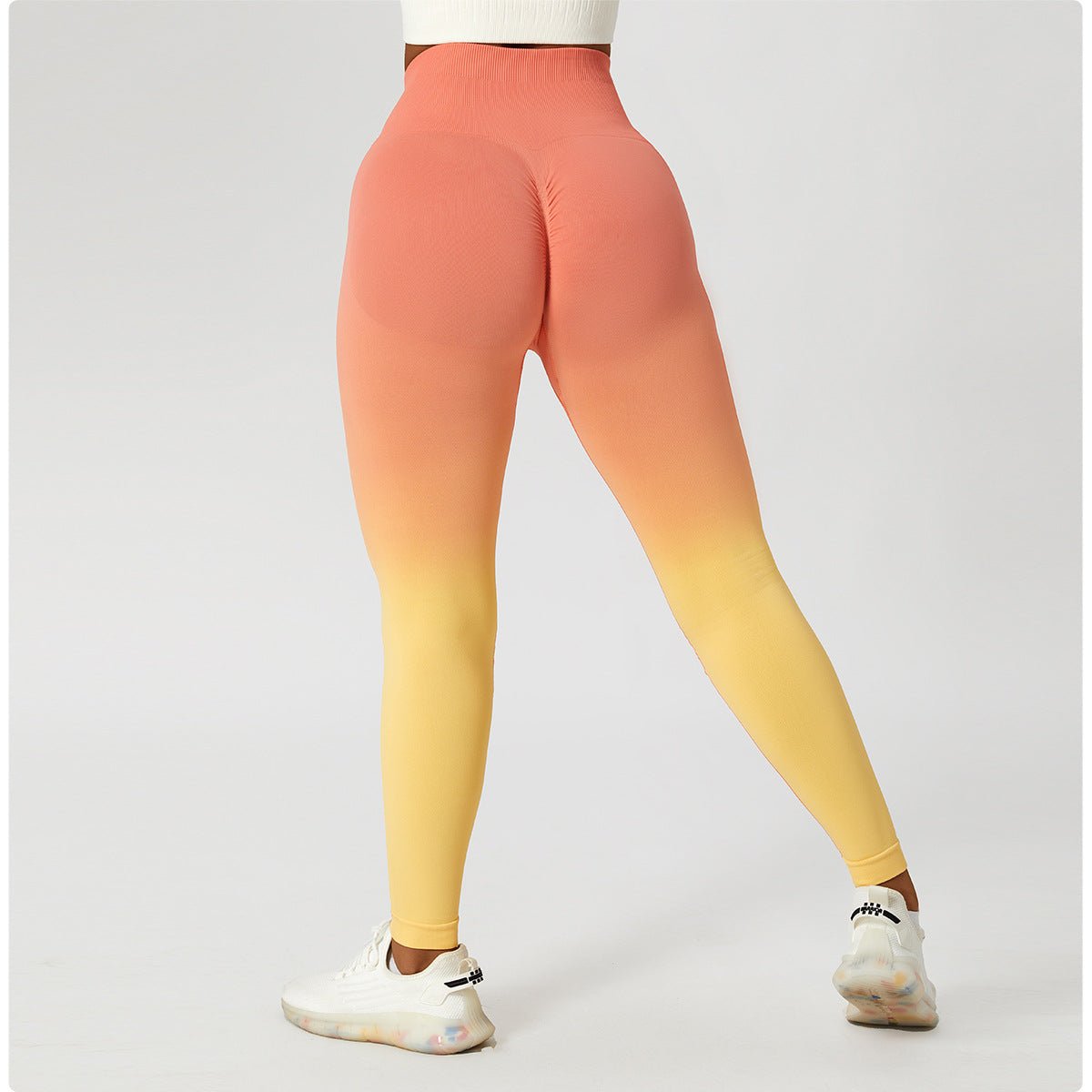 YEOREO Seamless Scrunch Legging Bright Cute Colors Yoga Pant Not Squat Proof  Casual Leggings, #1 Ombre Orange, X-Small : : Clothing, Shoes &  Accessories
