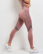 Synergy Seamless Leggings - Rose Pink / L | LIMITLESS FIT WEAR